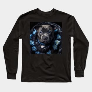 Blue Nose Pit Bull Long Sleeve T-Shirt